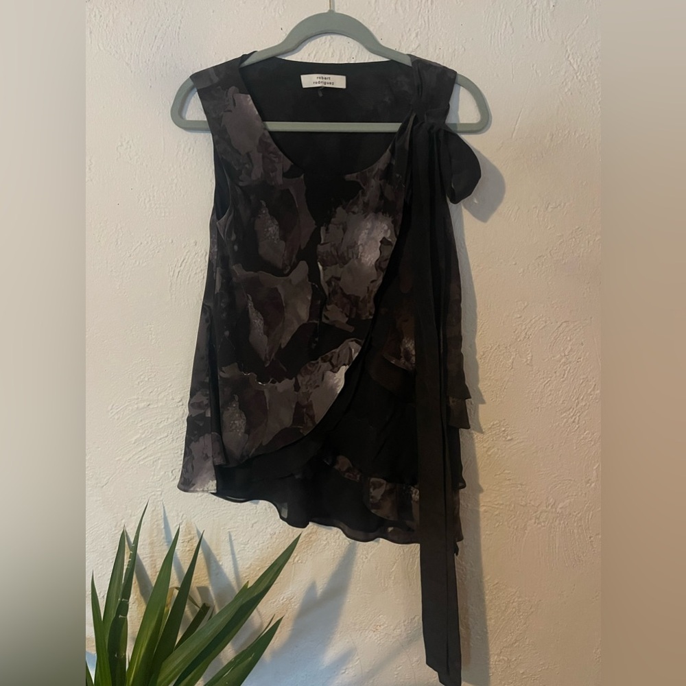 Robert Rodriguez Silk Blouse